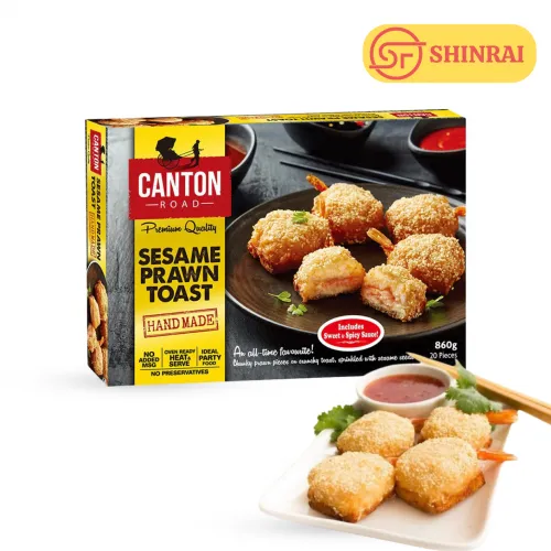 Tôm phủ mè phô mai Canton Quảng Đông - Món ăn hấp dẫn đến từ xứ Cảng Thơm( hộp 860 gram)